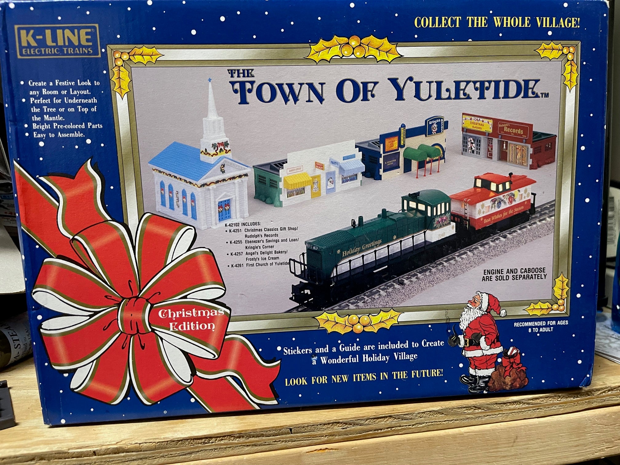 Campbell's Train O Gauge outlet Christmas Boxcar K649203 by K-Line, NEW w BOX