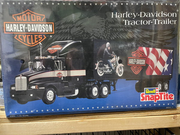 Revell 6369 Harley Davidson Tractor Trailer Model Kit