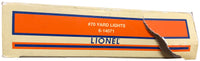 Lionel 6-14071 #70 Yard Lights