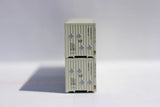 JTC 537028 ABF FREIGHT 53' HIGH CUBE 8-55-8, Set #1, corrugated containers.  (2) N SCALE NEW