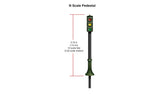 Woodland Scenics WDS JP5635 WDS5635 Pedestal Traffic Lights N Scale NEW