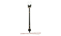 Woodland Scenics WDS JP5640 WDS5640 Double Lamp Post Street Lights - N Scale NEW