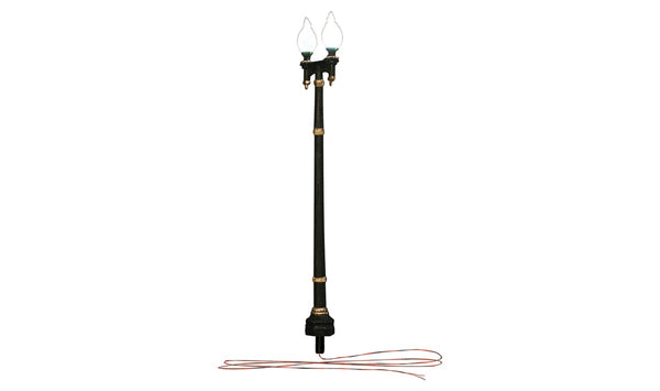 Woodland Scenics WDS JP5640 WDS5640 Double Lamp Post Street Lights - N Scale NEW