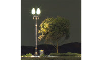 Woodland Scenics WDS JP5640 WDS5640 Double Lamp Post Street Lights - N Scale NEW