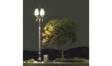 Woodland Scenics WDS JP5640 WDS5640 Double Lamp Post Street Lights - N Scale NEW