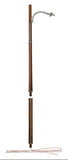 Woodland Scenics WDS JP5646. WDS5646 Wooden Pole Street Lights - O Scale NEW