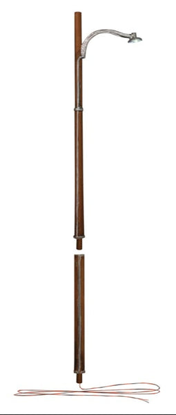 Woodland Scenics WDS JP5646. WDS5646 Wooden Pole Street Lights - O Scale NEW