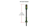 Woodland Scenics WDS5651 Pedestal Traffic Lights - HO Scale