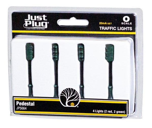 Woodland Scenics WDS5664 Pedestal Traffic Lights O Scale