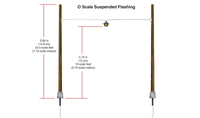 Woodland Scenics WDS5665 Suspended Flashing Traffic Lights O Scale