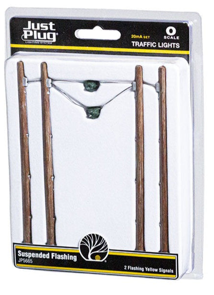 Woodland Scenics WDS5665 Suspended Flashing Traffic Lights 