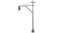 Woodland Scenics WDS JP5666 WDS5666 Mast Arm Traffic Lights - O Scale NEW