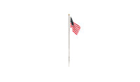 Woodland Scenics WDS JP5951 WDS5951 Medium US Flag - Pole  NEW