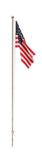 Woodland Scenics WDS JP5952 WDS5952 Large US Flag Pole O SCALE NEW