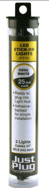 Woodland Scenics WDS5741 Cool White LED Stick-On Lights