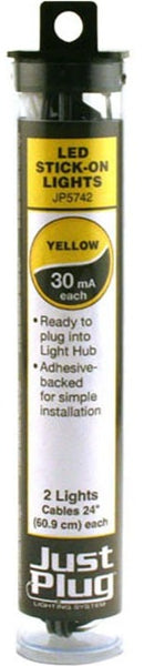 Woodland Scenics WDS5742 Yellow LED Stick-On Lights