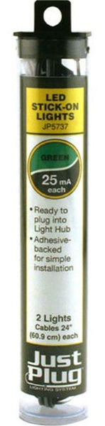 Woodland Scenics WDS5737 Green LED Stick-On Lights