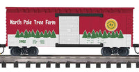 K-Line k-1514 Christmas Plymouth Freight Train Set Holiday Hauler O SCALE Like New