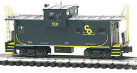 K-Line K613-1251 Chesapeake & Ohio Scale Caboose 3121 Like New