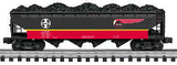 K-Line K623-1053 Santa Fe Die Cast 4-Bay Hopper Black Bonnet O SCALE Used Excellent WrongBox