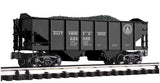 K-Line K6254-1091 Baltimore and Ohio B&O Die Cast 2-Bay Ribbed Hopper (233582) O SCALE Like New