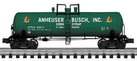 K-Line k6341-5604 Anheuser-Busch Corn Syrup Aluminum Tank Car --Beer Car O SCALE Like New