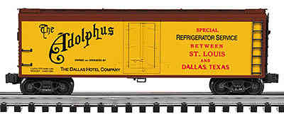 K-Line k762-5608 Anheuser-Busch "Adolphus" WS Reefer beer car  O SCALE NEW