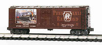 K-Line K762-7485 Pennsylvania Railroad PRR Woodside Reefer Historic Art Used
