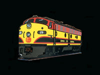 SUNDANCE PINS KCSE Kansas City Southern E8 #26 Locomotive Pin Limited