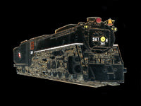 SUNDANCE PINS M261 Milwaukee Road 261 Northern Locomotive Pin Limited