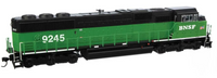 Walthers MAINLINE 910-10315 BNSF GREEN EMD SD60M DIESEL LOCOMOTIVE #9245 DCC READY HO scale  NEW