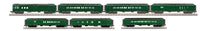 MTH 30-69237 Nickel Plate Road NPR 4 car 60' Madison  Passenger Set with 30-69238 Combo / Diner AND 30-69239 NPR Passenger Car O Scale NEW
