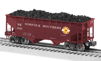Lionel 2226061 NORFOLK SOUTHERN NS AAR DIE CAST 2 BAY HOPPER O SCALE Like New