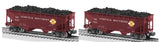 Lionel 2226060 Norfolk Southern NS Die-cast AAR 2-Bay Hopper 2-Pack O SCALE NEW