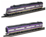 Atlas 30138654 Norfolk and Western N&W E6 A Unit #512 AND 30138655 B Unit #755 Unpowered Limited O Scale NEW