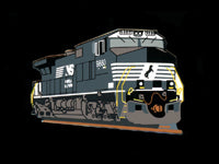SUNDANCE PINS NS-9 Norfolk Southern NS C40-9W #9880 Locomotive Pin Limited
