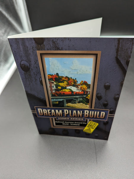 Dream Plan Build Video Series Railroad Journeys Around the World-Scotland Real Rails Edition DVD