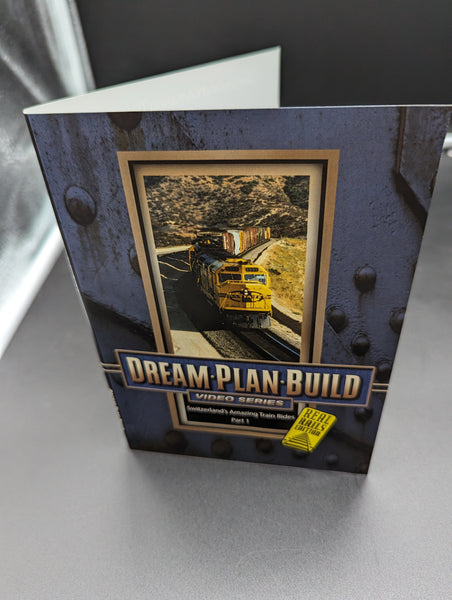 Dream Plan Build Video Series Railroad Switzerland's Amazing Train Rides Part 1 Real Rails Edition DVD