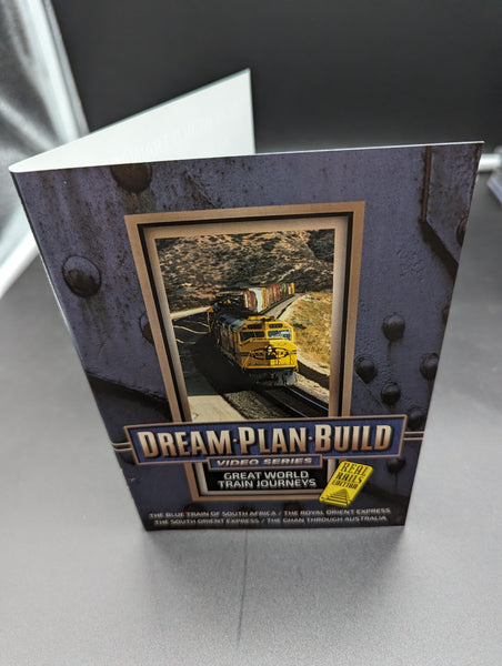 Dream Plan Build Video Series Great World Train Journeys: South Orient Express, Ghan Through Australia, Blue Train South Africa,  Royal Orient Express  Real Rails Edition DVD