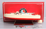 Lionel classics 6-13802 tinplate clockwork runabout 1990 BOAT STANDARD GAUGE  NEW rare limited