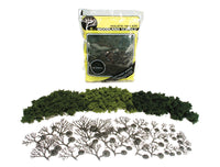 Woodland Scenics WDS TR1103 WDS1103 Deciduous Trees - 7/pkg 5-7 inch NEW