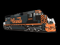 SUNDANCE PINS RGTM Rio Grande SD40-T2 #5373 Locomotive Pin Limited
