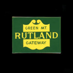 SUNDANCE PINS RUTH Rutland Railroad Logo Pin Limited
