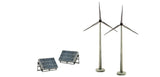 Woodland Scenics WDS SP4348 WDS4348 Alternative Energy Scene Setters HO SCALE NEW