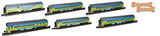 Atlas 3001773A STRATES SHOWS 4 car set 70' Madison Heavyweight Passenger Cars, AND 3001773B STRATES SHOWS 2 Car Passenger Set LIMITED NEW