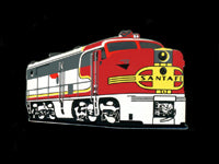 SUNDANCE PINS SFPA Santa Fe PA #59L Warbonnet Engine Pin Limited