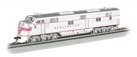 Bachmann 66603 Burlington CB&Q EMD E7 Locomotive DCC Sound HO Scale Ne