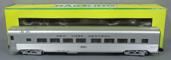 MTH 70-68025 New York Central  Streamlined Passenger Observation Car (Ribbed) One Gauge/ G Gauge