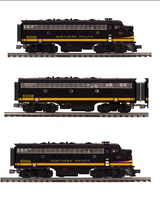 MTH Premier 20-21810-1 Northern Pacific F-7 A Unit Diesel Engine w/Proto-Sound 3.0 MTH Premier 20-21810-3 Northern Pacific F-7 B-Unit Diesel (Non-Powered) MTH Premier 20-21810-4 Northern Pacific F-7 A Unit Non-Powered Diesel Engine- O SCALE NEW