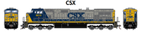 Athearn RND78048 CSX GE Dash 9-44CW(C44-9W)  diesel locomotive DCC READY HO SCALE NEW